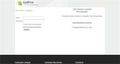 Desktop Screenshot of cotiprint.com